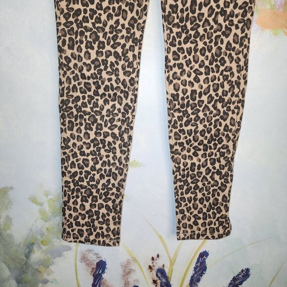 Ymi Leopard Print High Rise Skinny Jeans - Picture 4 of 11
